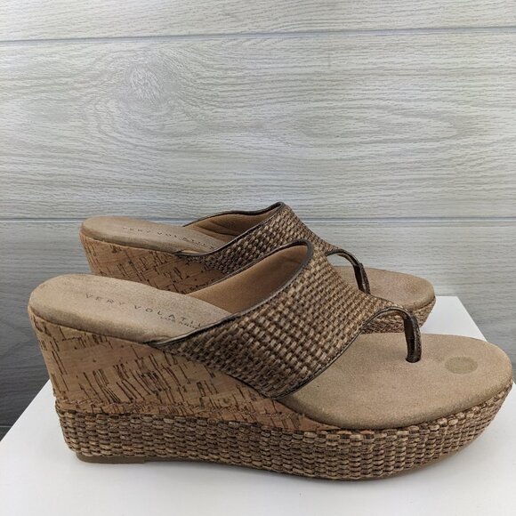 VV Sandals Women's Platform Wedge Sandals 10 - Picture 5 of 8